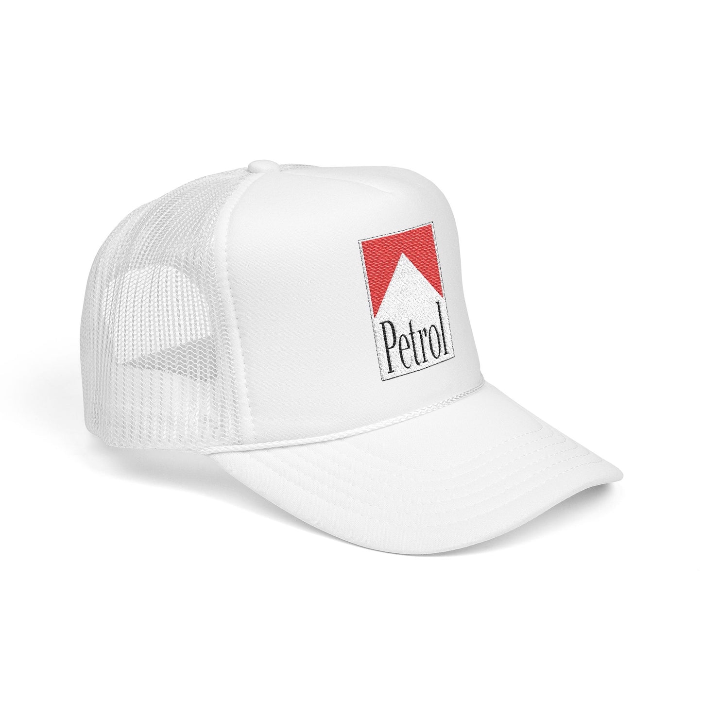 VINTAGE PETROL EMBROIDERED TRUCKER LID