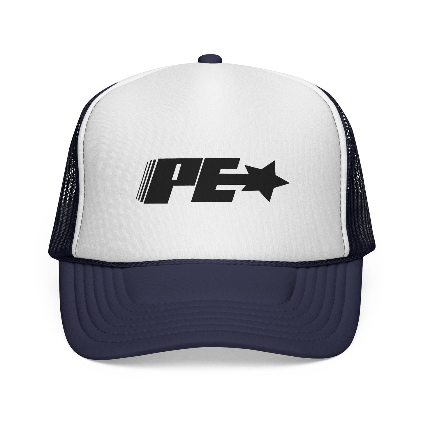 VINTAGE PE* LOGO TRUCKER LID