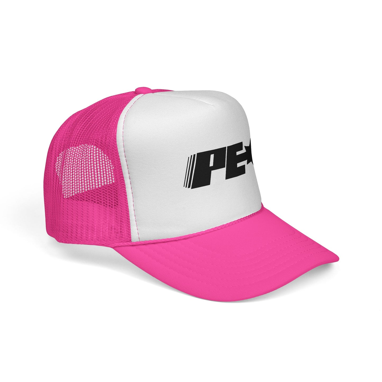 VINTAGE PE* LOGO TRUCKER LID