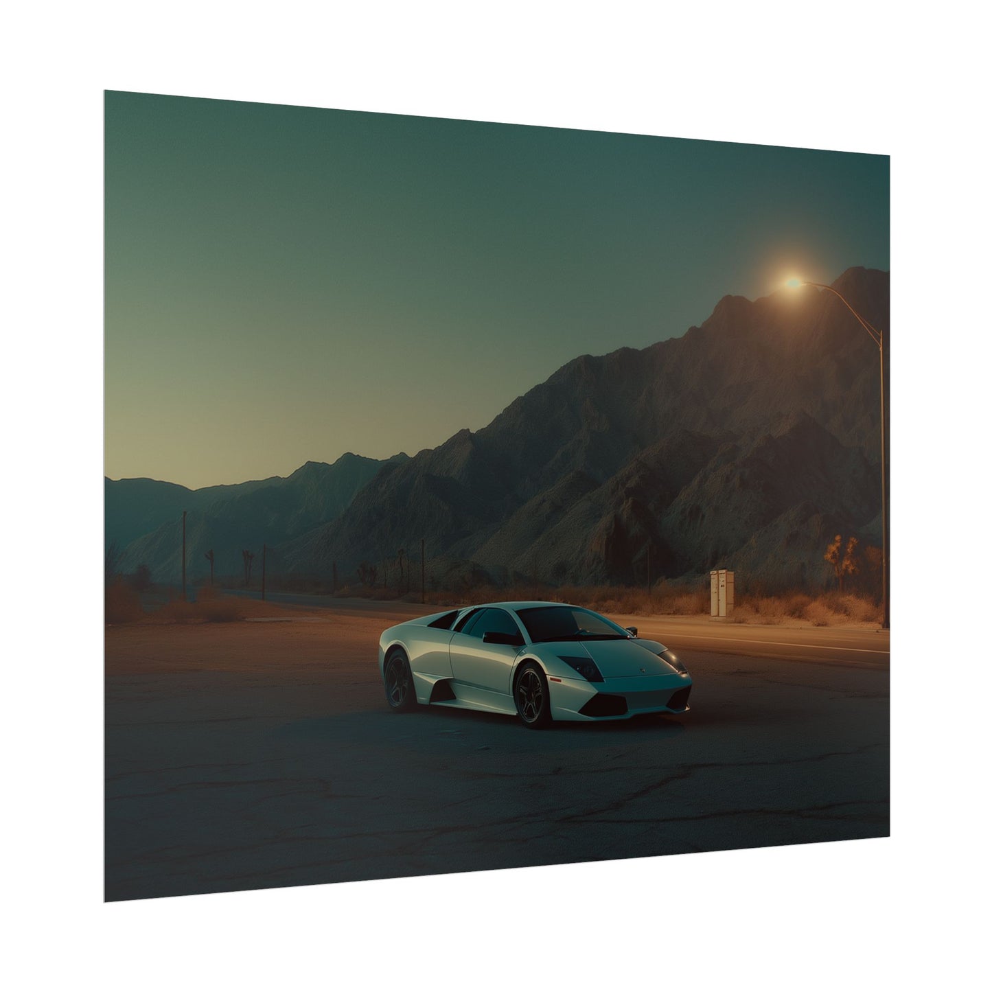 MURCI MOUNTAIN ROLLED POSTER