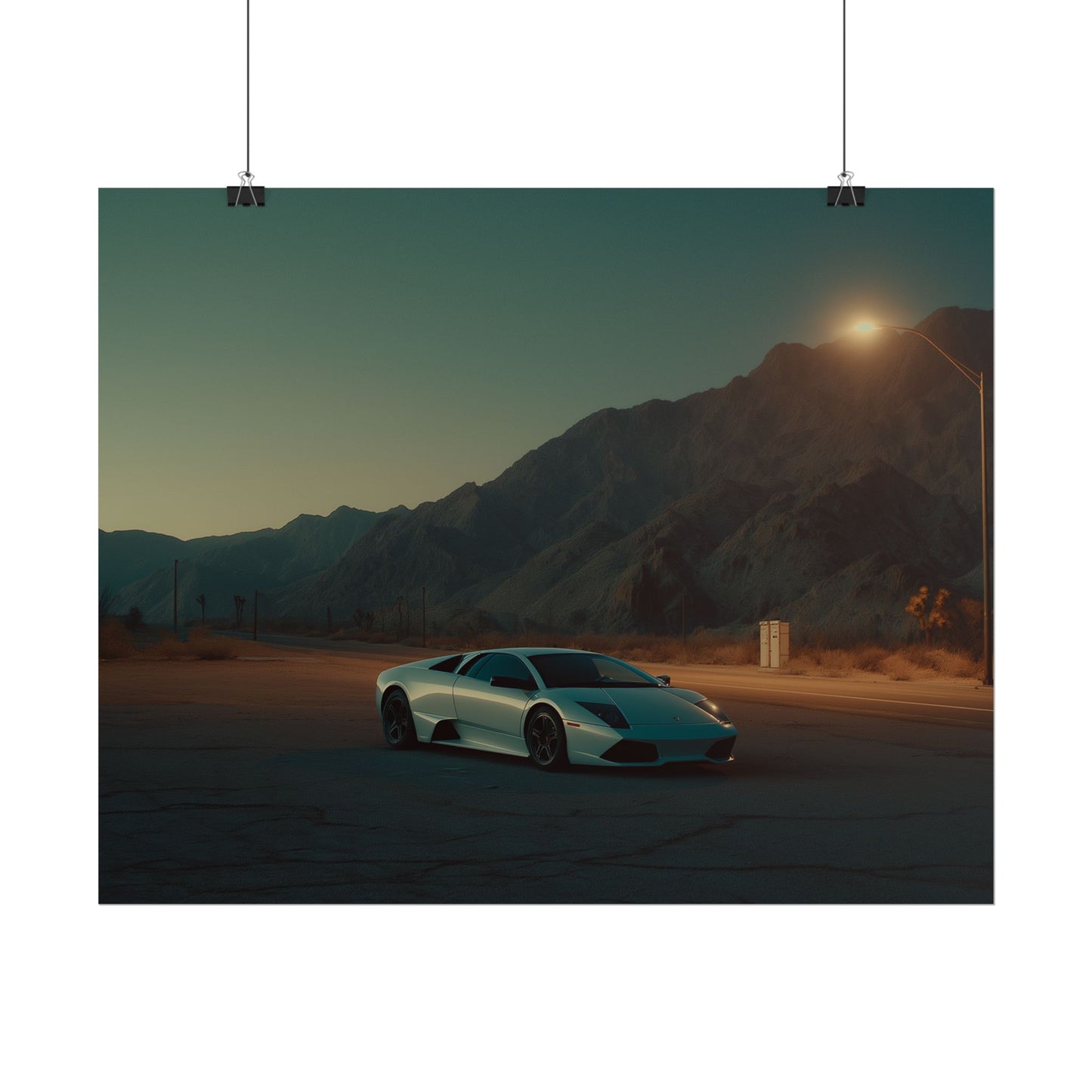 MURCI MOUNTAIN ROLLED POSTER