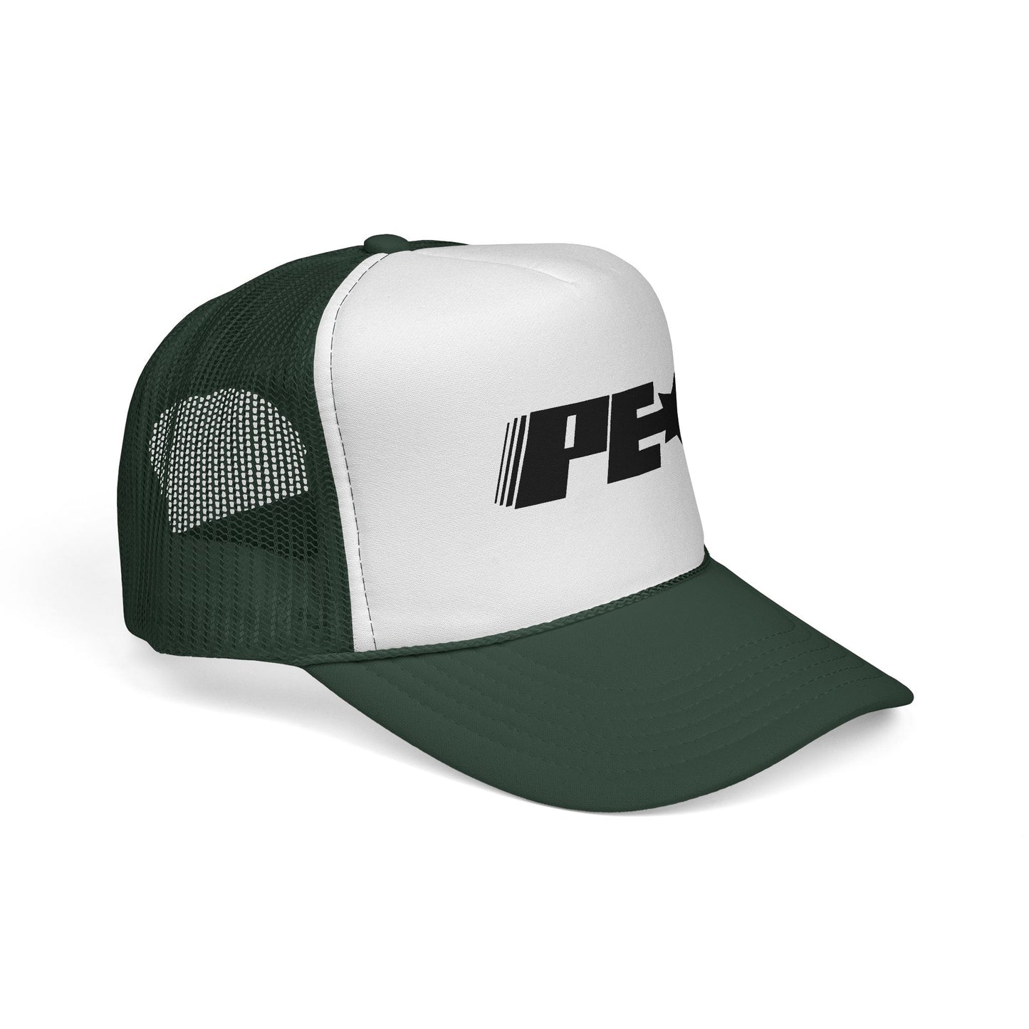 VINTAGE PE* LOGO TRUCKER LID