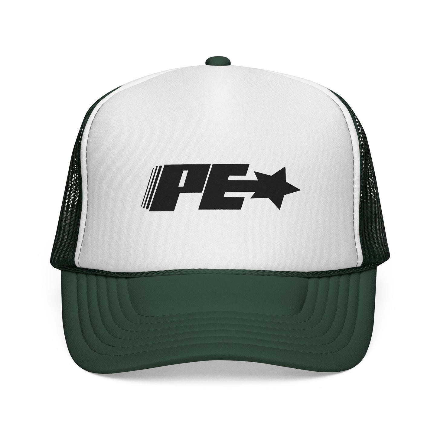VINTAGE PE* LOGO TRUCKER LID