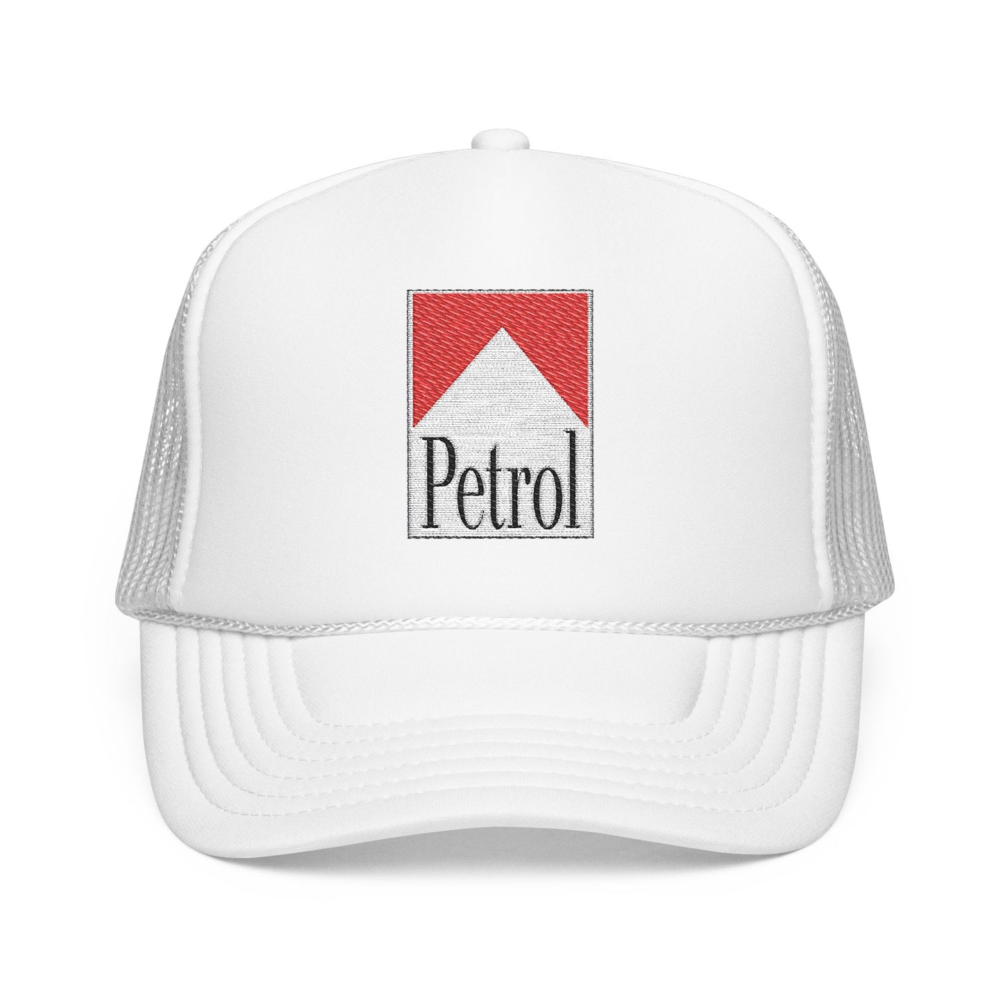 VINTAGE PETROL EMBROIDERED TRUCKER LID