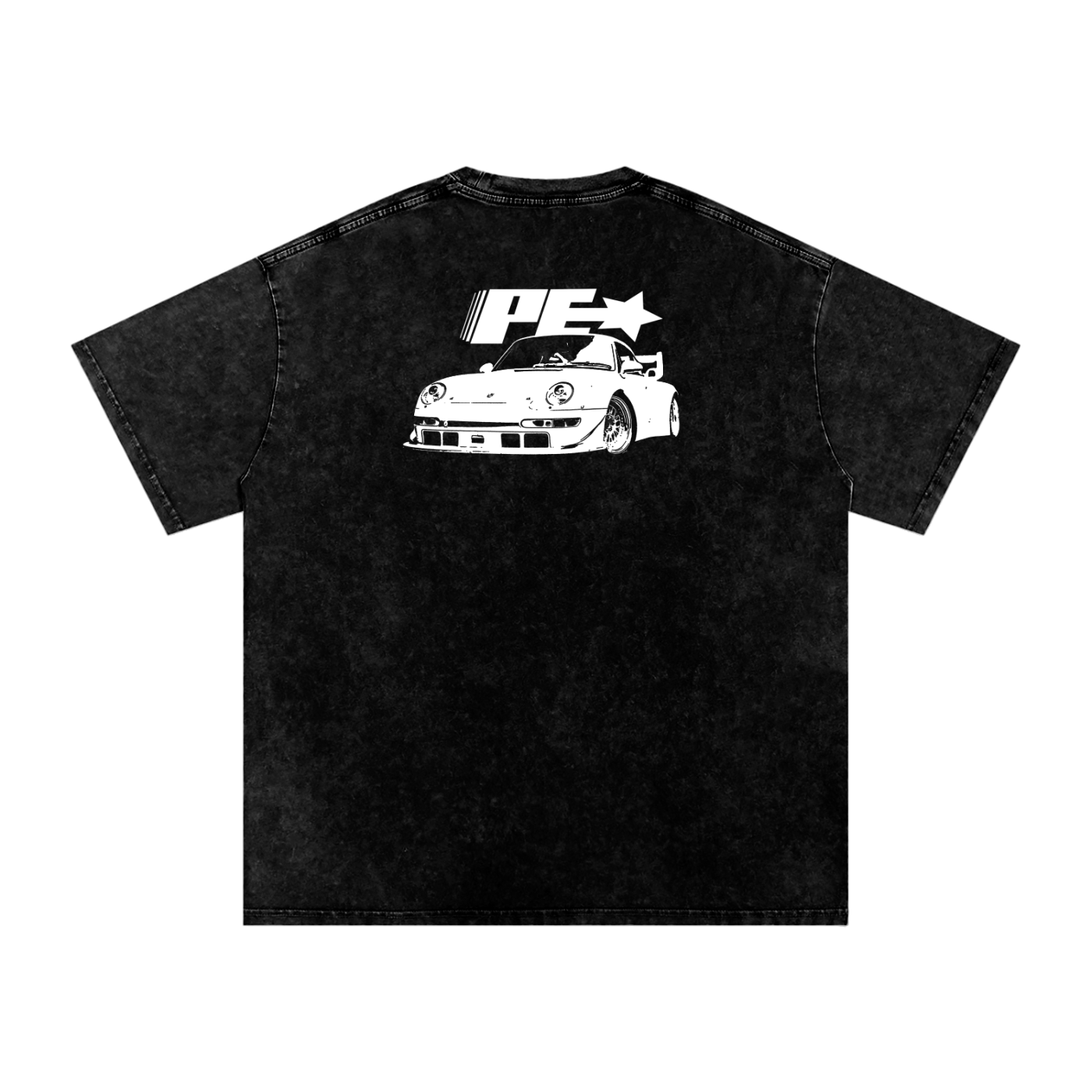 NINENINETHREE OVERSIZED ACIDWASH TEE