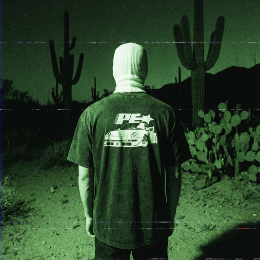 NINENINETHREE OVERSIZED ACIDWASH TEE